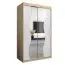 120 cm de large Armoire avec 5 casiers et 2 portes | Couleur: Chêne Sonoma / Blanc Abbildung