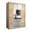 150 cm de large Armoire avec 5 casiers et 2 portes | Couleur: Chêne Sonoma Abbildung