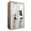 120 cm de large Armoire avec 5 casiers et 2 portes | Couleur: Chêne Sonoma / Blanc Abbildung