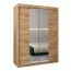 150 cm de large Armoire avec 5 casiers et 2 portes | Couleur: Chêne Sonoma Abbildung