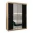 150 cm de large Armoire avec 5 casiers et 2 portes | Couleur: Chêne Sonoma Abbildung