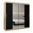 200 cm de large Armoire avec 10 casiers et 2 portes | Couleur: Chêne Sonoma Abbildung