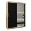 150 cm de large Armoire avec 5 casiers et 2 portes | Couleur: Chêne Sonoma Abbildung
