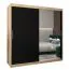 200 cm de large Armoire avec 10 casiers et 2 portes | Couleur: Chêne Sonoma Abbildung