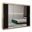250 cm de large Armoire avec 10 casiers et 3 portes | Couleur: Chêne Sonoma Abbildung