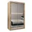 120 cm de large Armoire avec 5 casiers et 2 portes | Couleur: Chêne Sonoma Abbildung