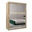 150 cm de large Armoire avec 5 casiers et 2 portes | Couleur: Chêne Sonoma Abbildung