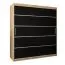 180 cm de large Armoire avec 10 casiers et 2 portes | Couleur: Chêne Sonoma Abbildung