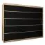 250 cm de large Armoire avec 10 casiers et 3 portes | Couleur: Chêne Sonoma Abbildung