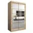 120 cm de large Armoire avec 5 casiers et 2 portes | Couleur: Chêne Sonoma Abbildung