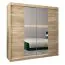 200 cm de large Armoire avec 2 portes | 10 casiers | Couleur: Chêne Sonoma Abbildung