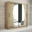 150 cm de large Armoire avec 5 casiers et 2 portes | Couleur: Chêne Sonoma Abbildung