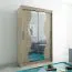 150 cm de large Armoire avec 5 casiers et 2 portes | Couleur: Chêne Sonoma Abbildung