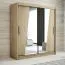 150 cm de large Armoire avec 2 portes | 5 casiers | Couleur: Chêne Sonoma Abbildung