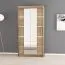120 cm de large Armoire avec 5 casiers et 2 portes | Couleur: Chêne Sonoma Abbildung