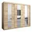250 cm de large Armoire avec 3 portes | 10 casiers | Couleur: Chêne Sonoma Abbildung