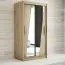 100 cm de large Armoire avec 2 portes | 5 casiers | Couleur : Chêne Sonoma Abbildung