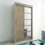 120 cm de large Armoire avec 5 casiers et 2 portes | Couleur: Chêne Sonoma Abbildung