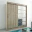 180 cm de large Armoire avec 10 casiers et 2 portes | Couleur: Chêne Sonoma Abbildung
