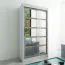 120 cm de large Armoire avec 5 casiers et 2 portes | Couleur: Chêne Sonoma / Blanc Abbildung