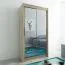 120 cm de large Armoire avec 5 casiers et 2 portes | Couleur: Chêne Sonoma Abbildung