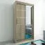 100 cm de large Armoire avec 5 casiers et 2 portes | Couleur : Chêne Sonoma Abbildung
