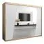 250 cm de large Armoire avec 10 casiers et 3 portes | Couleur: Chêne Sonoma / Blanc Abbildung