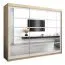 250 cm de large Armoire avec 10 casiers et 3 portes | Couleur: Chêne Sonoma / Blanc Abbildung