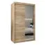120 cm de large Armoire avec 5 casiers et 2 portes | Couleur: Chêne Sonoma Abbildung