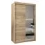 120 cm de large Armoire avec 5 casiers et 2 portes | Couleur: Chêne Sonoma Abbildung