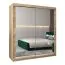 180 cm de large Armoire avec 10 casiers et 2 portes | Couleur: Chêne Sonoma Abbildung