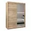 150 cm de large Armoire avec 5 casiers et 2 portes | Couleur: Chêne Sonoma Abbildung