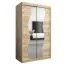 120 cm de large Armoire avec 5 casiers et 2 portes | Couleur: Chêne Sonoma Abbildung