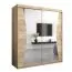180 cm de large Armoire avec 10 casiers et 2 portes | Couleur: Chêne Sonoma Abbildung