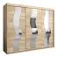 Grande 250 cm de large Armoire avec 10 casiers et 3 portes | Couleur: Chêne Sonoma Abbildung
