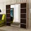 180 cm de large Armoire à portes coulissantes avec 10 casiers et 2 portes | Couleur: Chêne Sonoma | Laminée Abbildung