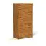 100 cm de large Armoire avec 2 portes | Couleur : Naturelel Abbildung