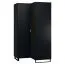 102 cm de large Armoire avec 2 portes | Couleur: Noir Abbildung