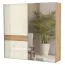 230 cm de large Armoire avec 12 casiers et 2 portes | Couleur: Beige Abbildung