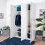 137 cm de large Armoire avec 3 portes | Couleur: Blanc Abbildung