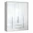 Armoire Blanc brillant avec LED-cadre, Dimensions: 226 x 187 x 60 cm (H x L x P) Abbildung