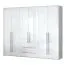 Armoire brillant, Couleur: Blanc / Blanc, Dimensions: 224 x 272 x 56 cm (H x L x P) Abbildung