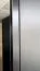 Armoire / Armoire à portes coulissantes | 2 tringles | 2 portes coulissantes | 245,5 x 200 x 64 cm | Fermeture en douceur | Couleur : noir | Miroir | 11 compartiments