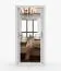 Armoire à portes coulissantes avec miroir | Blanc | Biokovo 01 | 200 x 100 x 64 cm | 2 portes | 7 étagères | Rangement spacieux