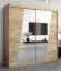 200 cm de large Armoire avec 10 casiers et 2 portes | Couleur: Chêne Sonoma Abbildung