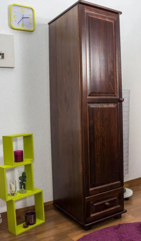 Armoire d'entrée Pin, Couleur: Chêne 190x47x60 cm Abbildung