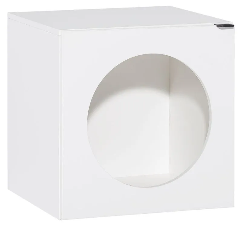 Espace de repos pour petits animaux Marincho 67 | Blanc | 53 x 54 x 43 cm | Design moderne et compact