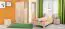 Armoire à portes battantes / armoire Sidonia 01, couleur : brun chêne - 200 x 123 x 53 cm (h x l x p)