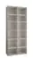 Armoire au design moderne Beskiden 11, Couleur : Blanc - dimensions : 236 x 100 x 47 cm (h x l x p)