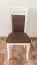 Chaise en hêtre massif laqué blanc, Junco 249 - Dimensions 98 x 48 x 50 cm